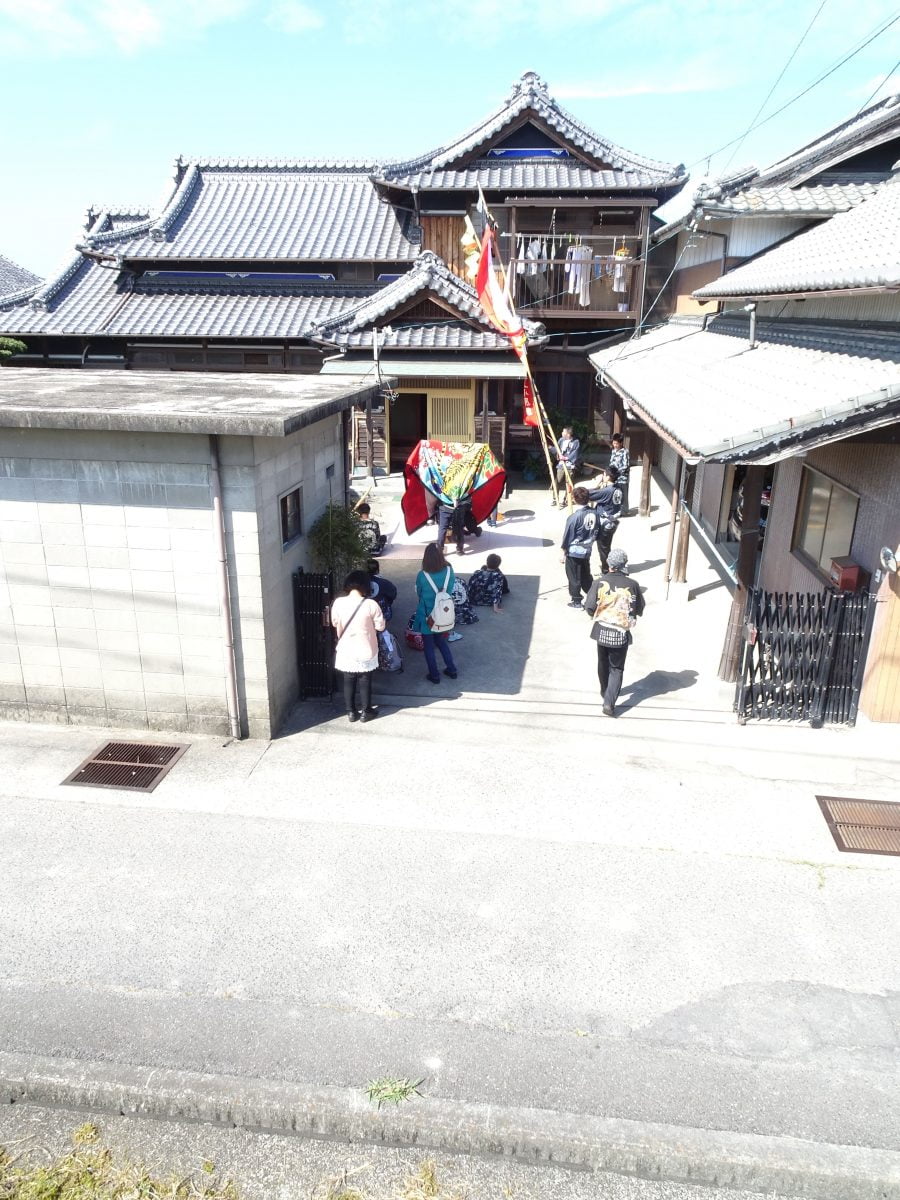 2019年 多度津町山階 秋祭り 村遣い 上小原獅子組
