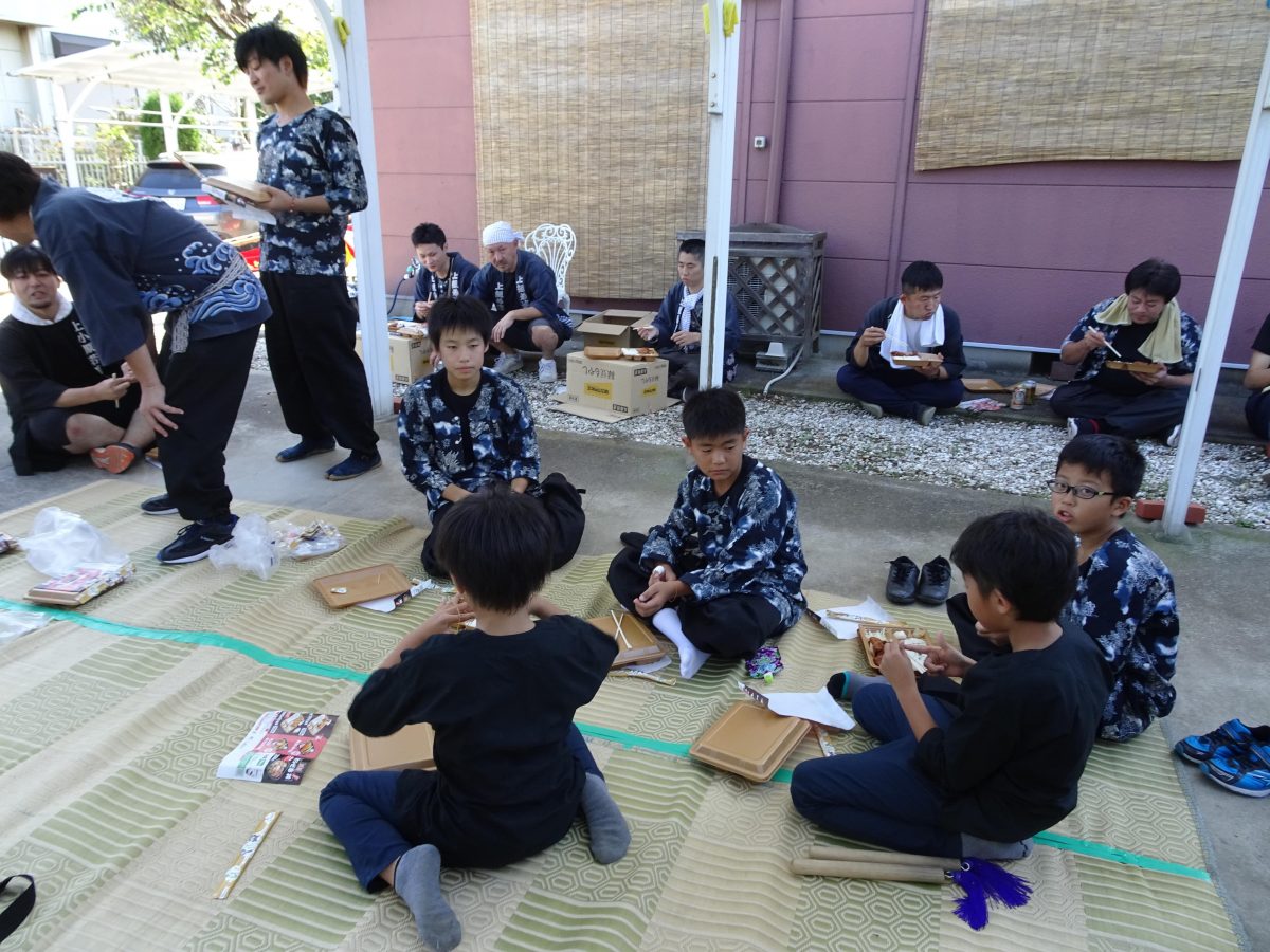 2019年 多度津町山階 秋祭り 村遣い 上小原獅子組