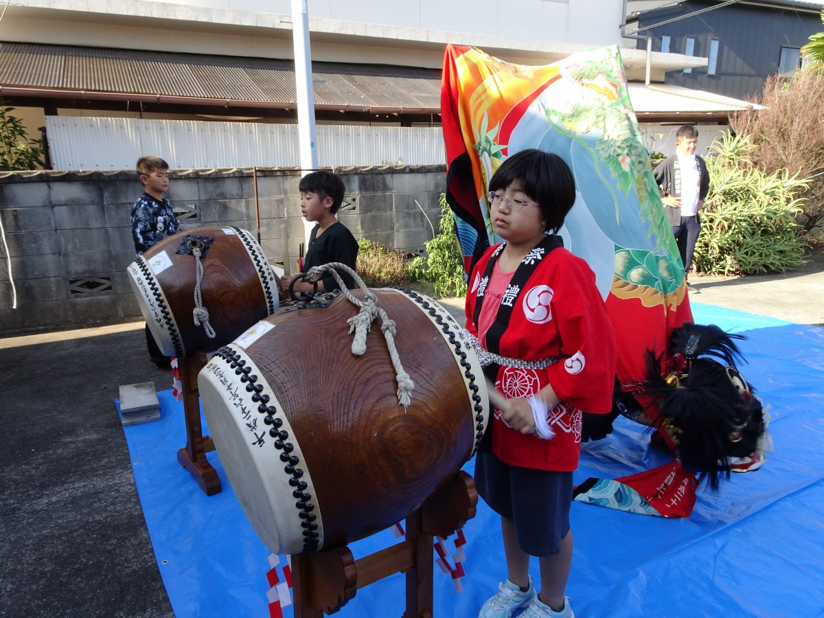 2019年 多度津町山階 秋祭り 村遣い 上小原獅子組