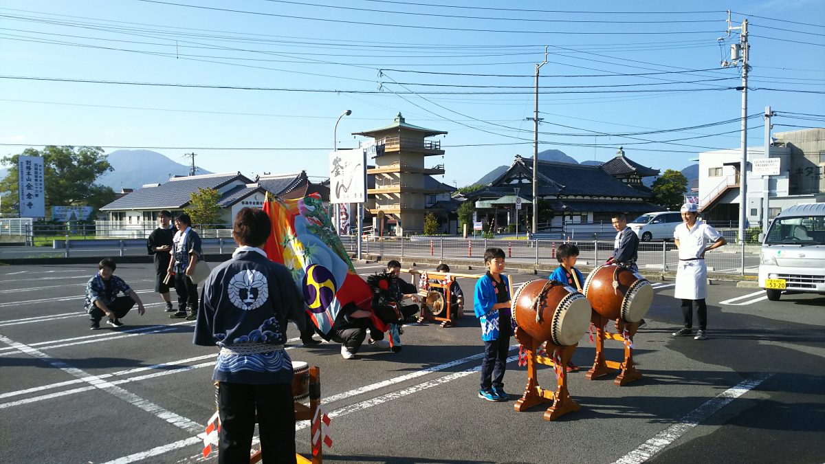 2019年 長田 in 香の香 秋祭り ヘンド獅子 上小原獅子組