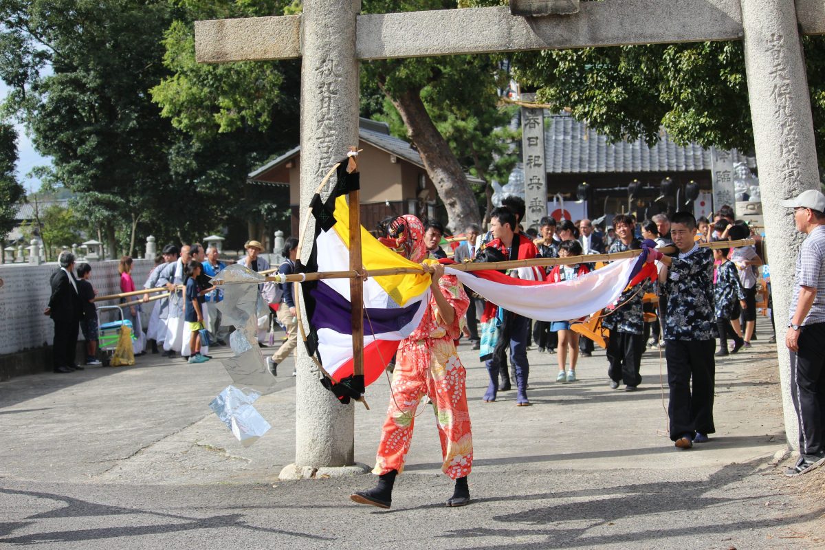 2019年 多度津町山階・春日神社 秋季例大祭 神幸 上小原獅子組