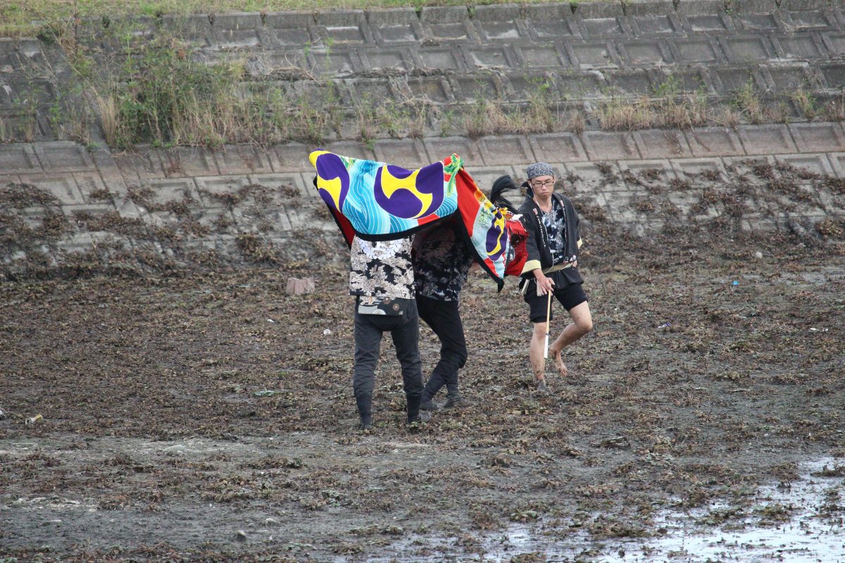 2019年 多度津町山階・藤波池 秋季例大祭 池まわり 上小原獅子組