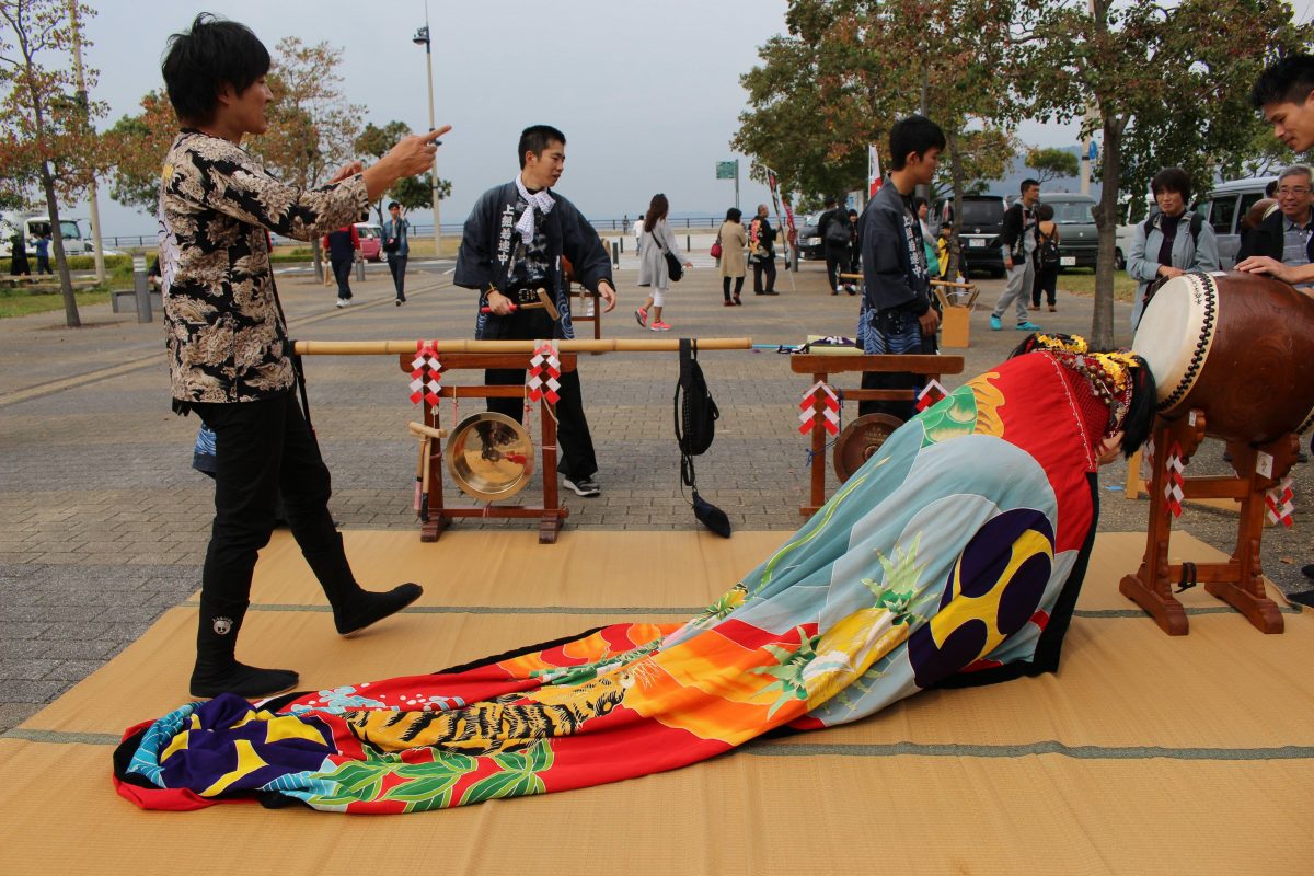 獅子舞王国さぬき2019 記念 上小原獅子組