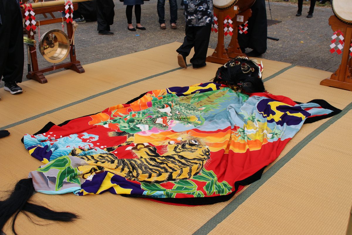 獅子舞王国さぬき2019 記念 上小原獅子組