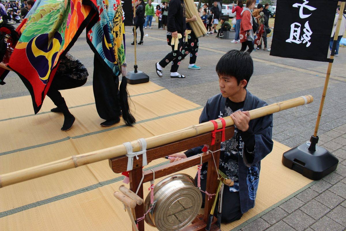 獅子舞王国さぬき2019 一斉演舞 上小原獅子組