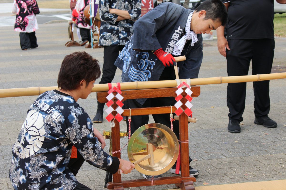 獅子舞王国さぬき2019 一斉演舞 上小原獅子組