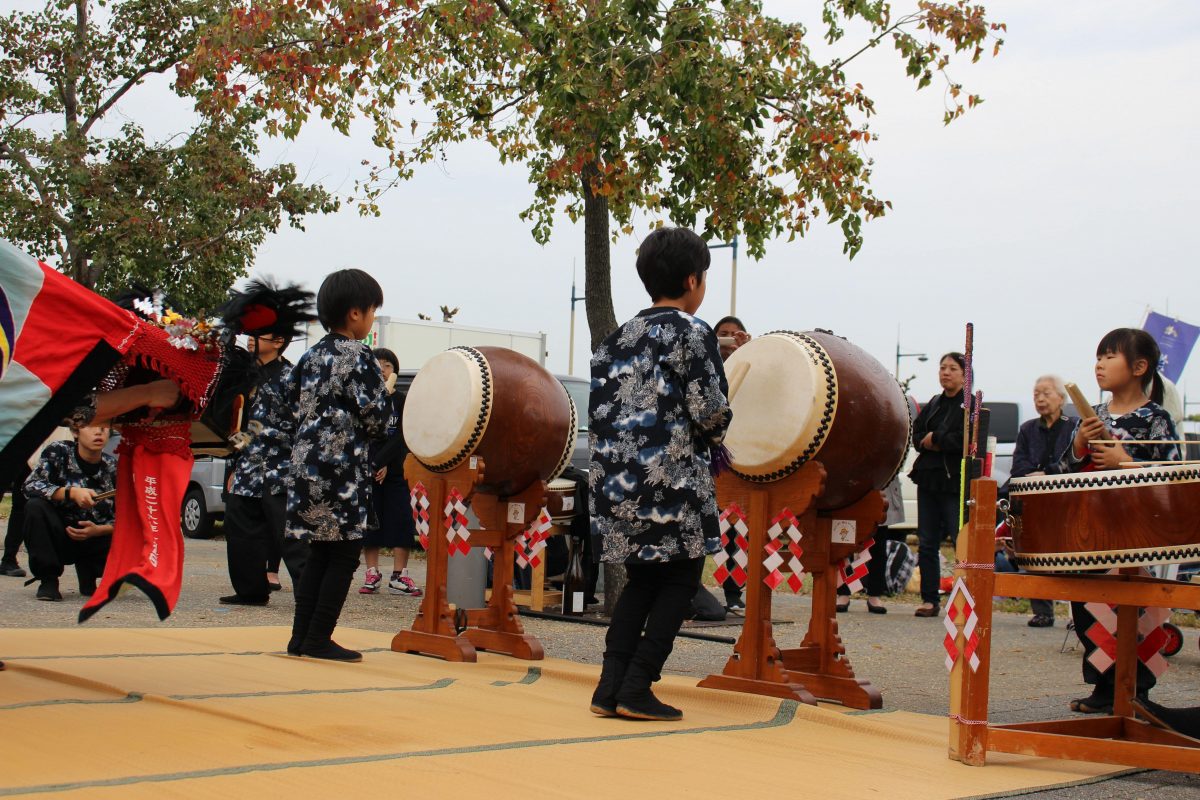 獅子舞王国さぬき2019 一斉演舞 上小原獅子組