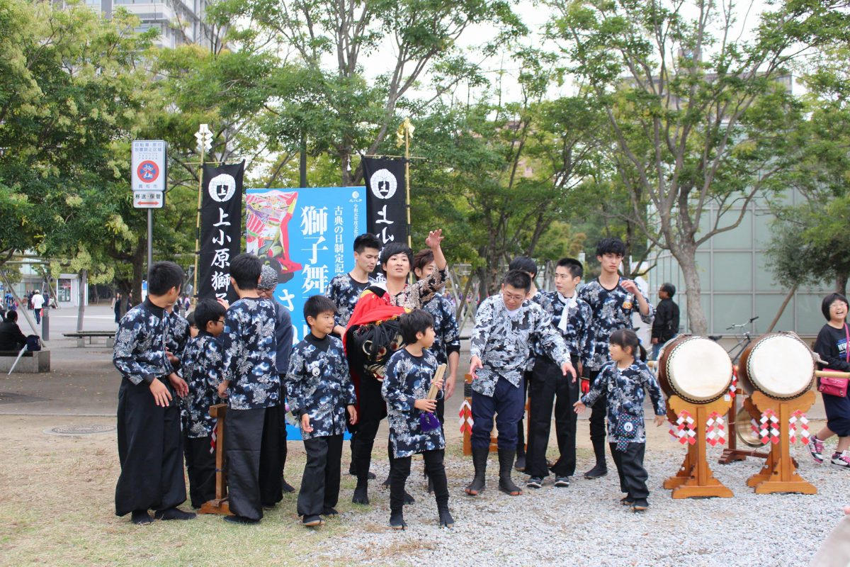 獅子舞王国さぬき2019 記念 上小原獅子組