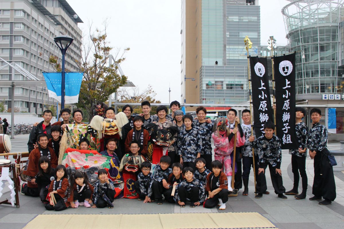 獅子舞王国さぬき2019 記念 集合写真 上小原獅子組 北山獅子組