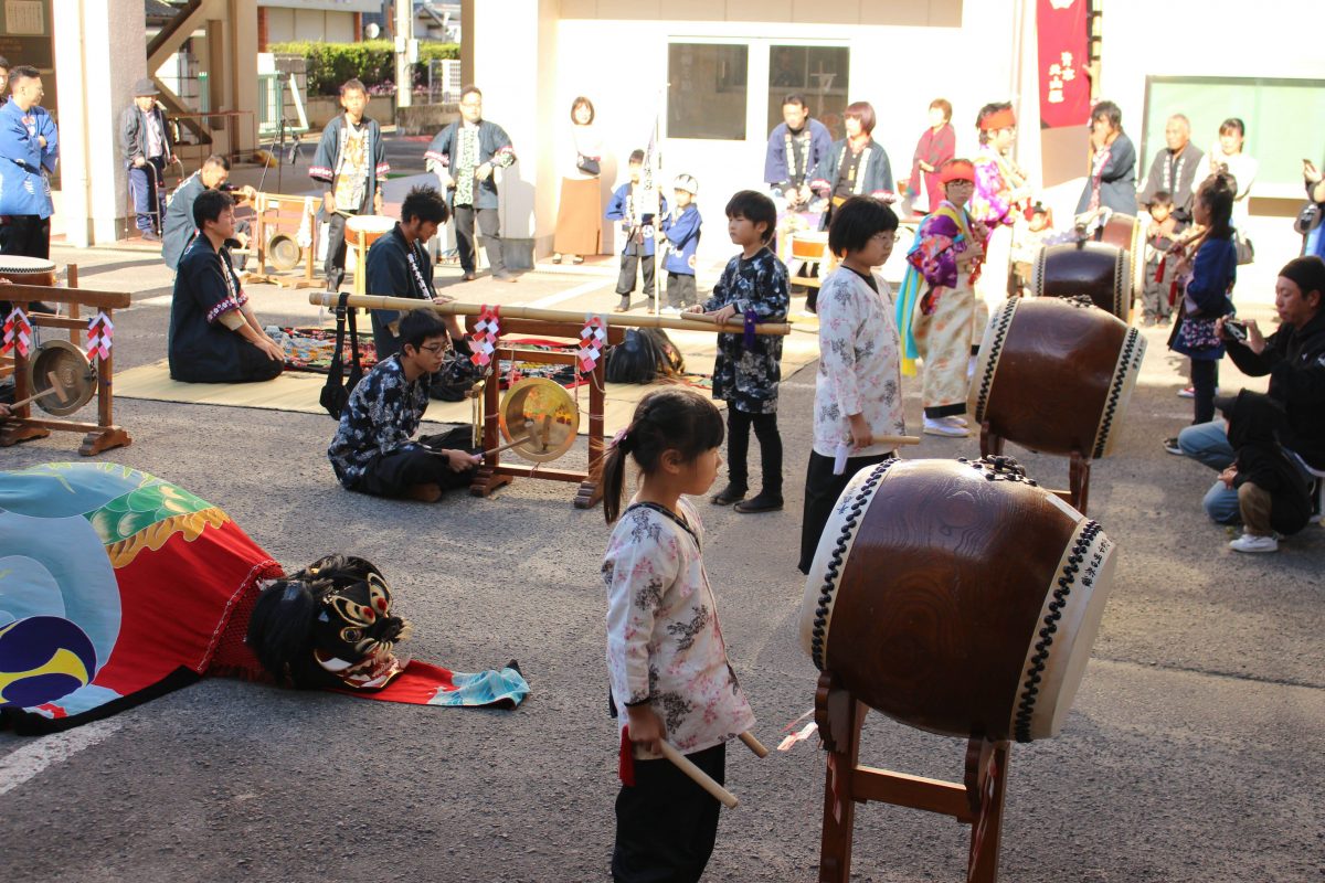 2019年 第35回四箇地区文化祭 上小原獅子組