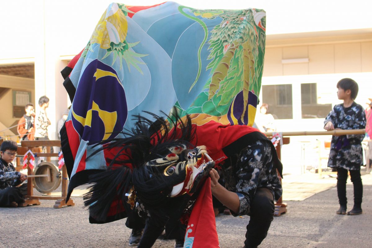 2019年 第35回四箇地区文化祭 上小原獅子組