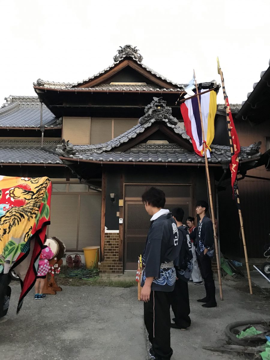 2019年 多度津町山階 秋祭り 村遣い 上小原獅子組