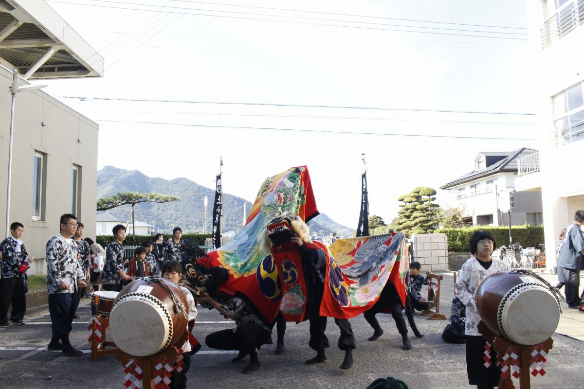 2019年 第35回四箇地区文化祭 上小原獅子組