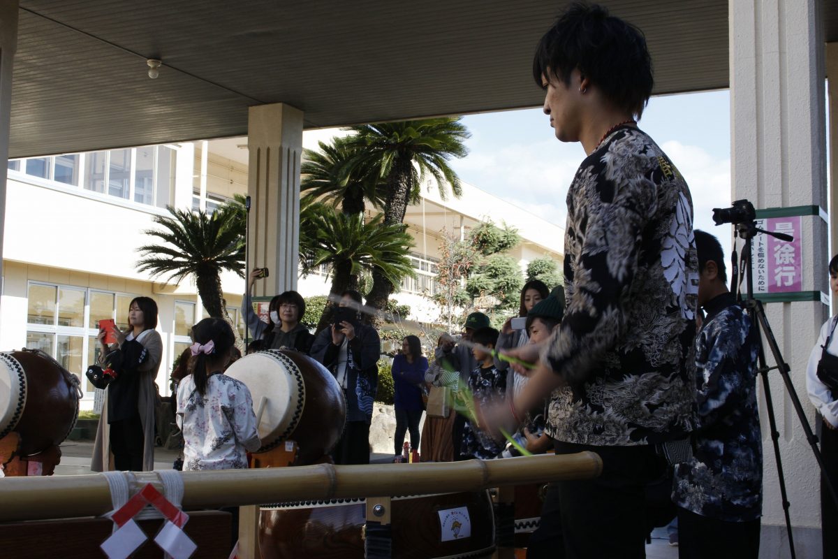 2019年 第35回四箇地区文化祭 山階一斉演舞 上小原獅子組