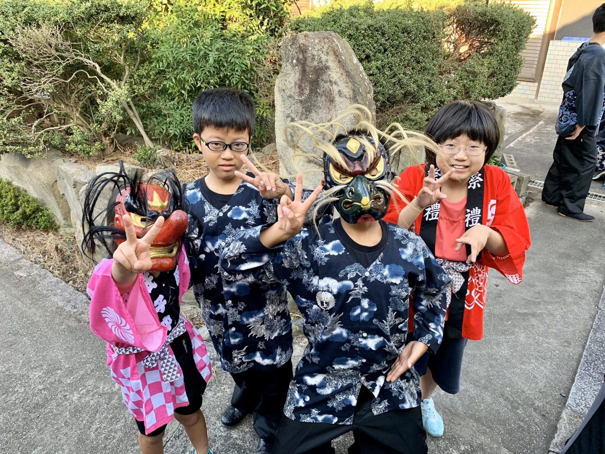 2019年 多度津町山階 秋祭り 村遣い 上小原獅子組