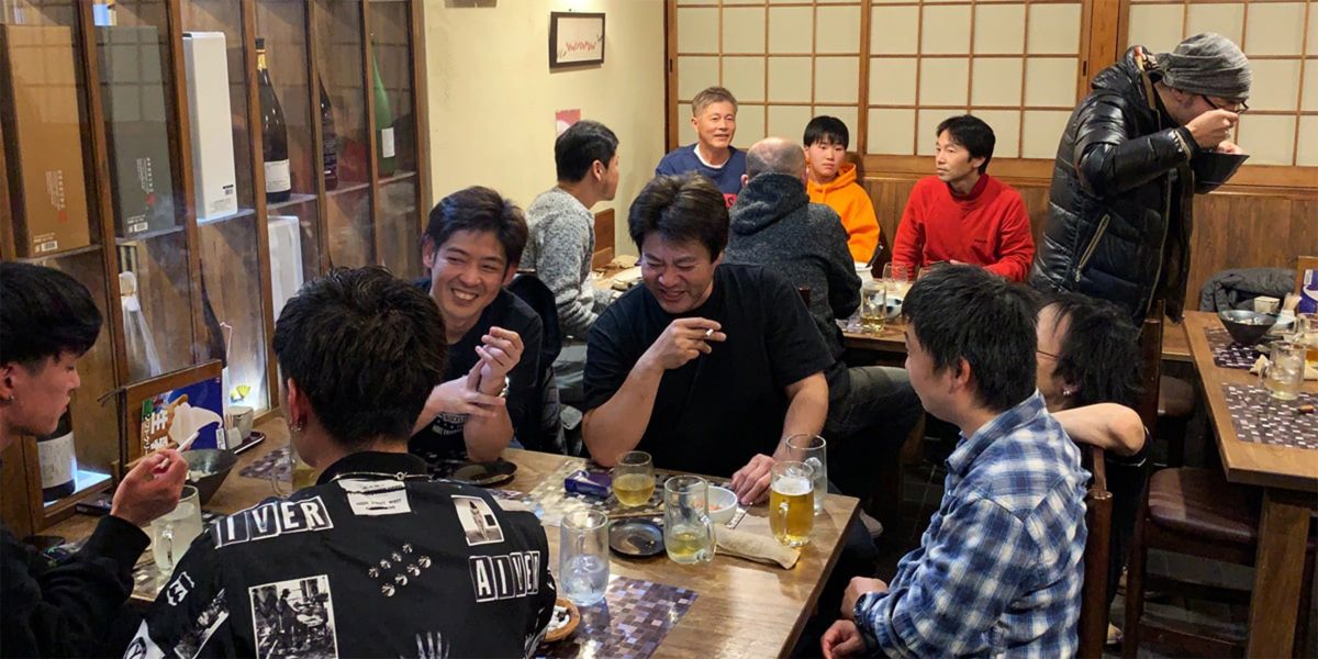 2019年 旬菜旬魚いえもんや 忘年会 山階獅子組