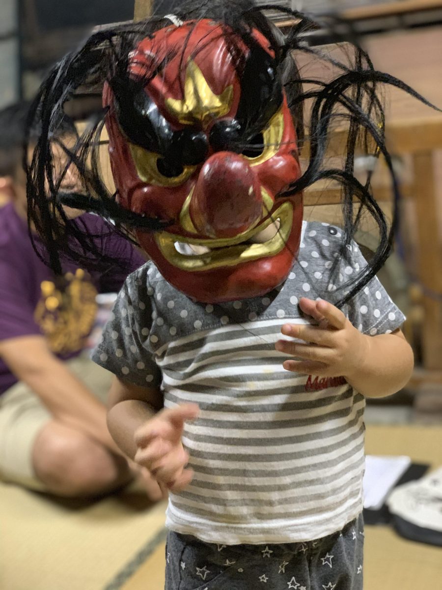 2019年 多度津町山階・当屋 ヨナラシ 上小原獅子組