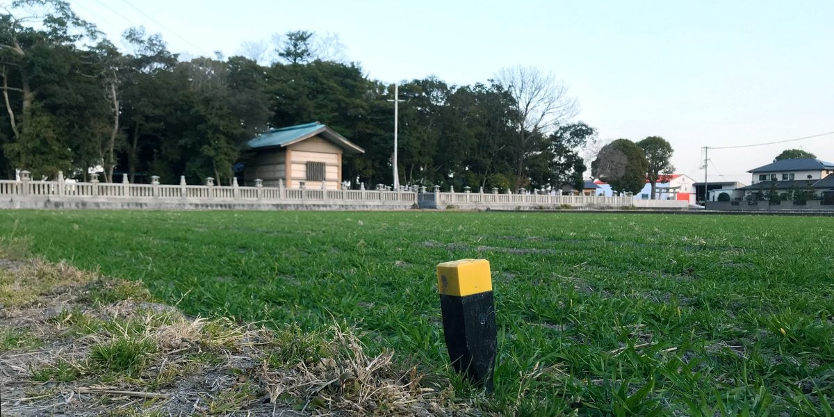 2021年 多度津町山階・春日神社 地籍調査