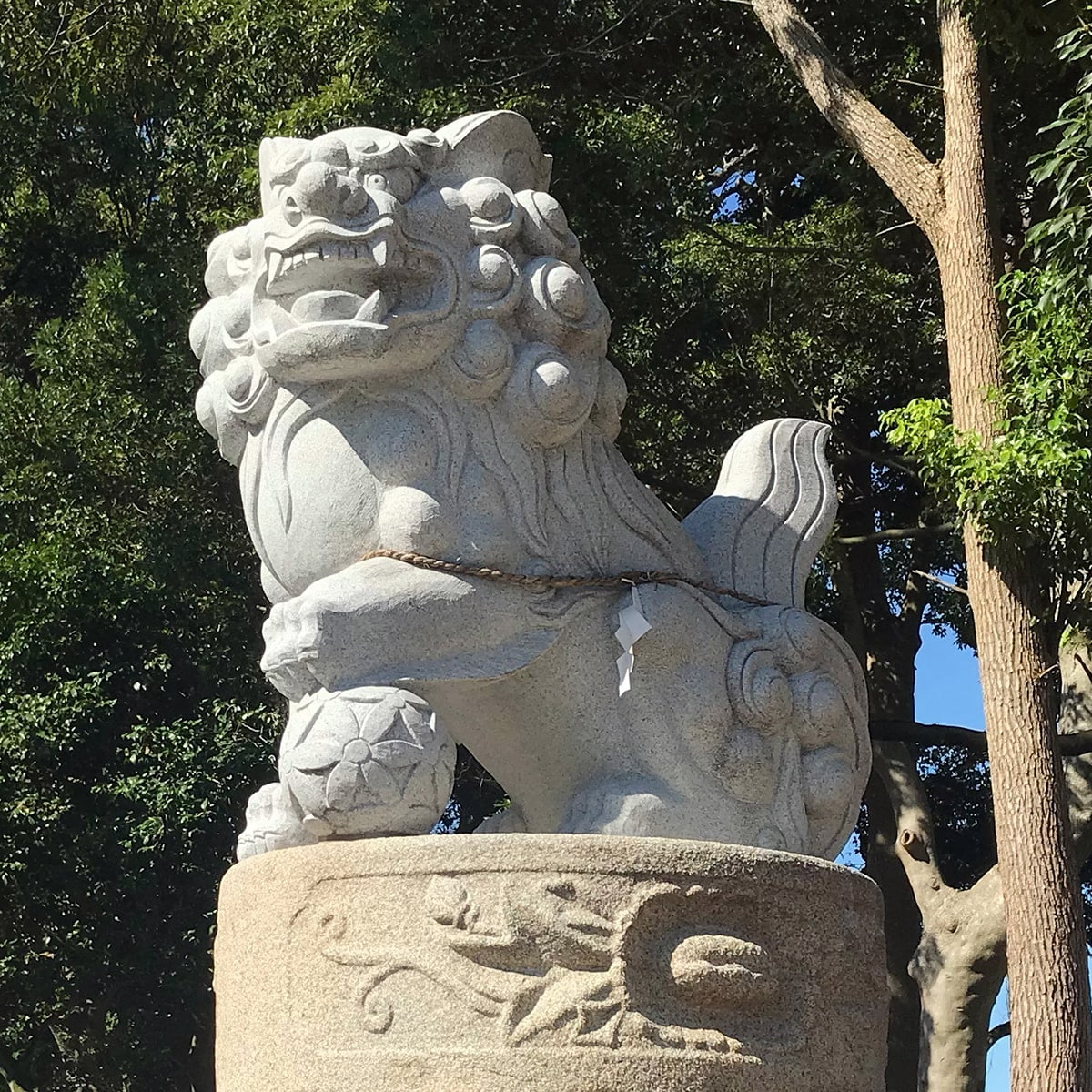 多度津町山階・春日神社 獅子