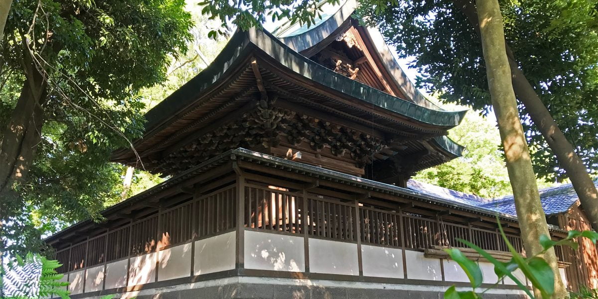多度津町山階・春日神社 本殿