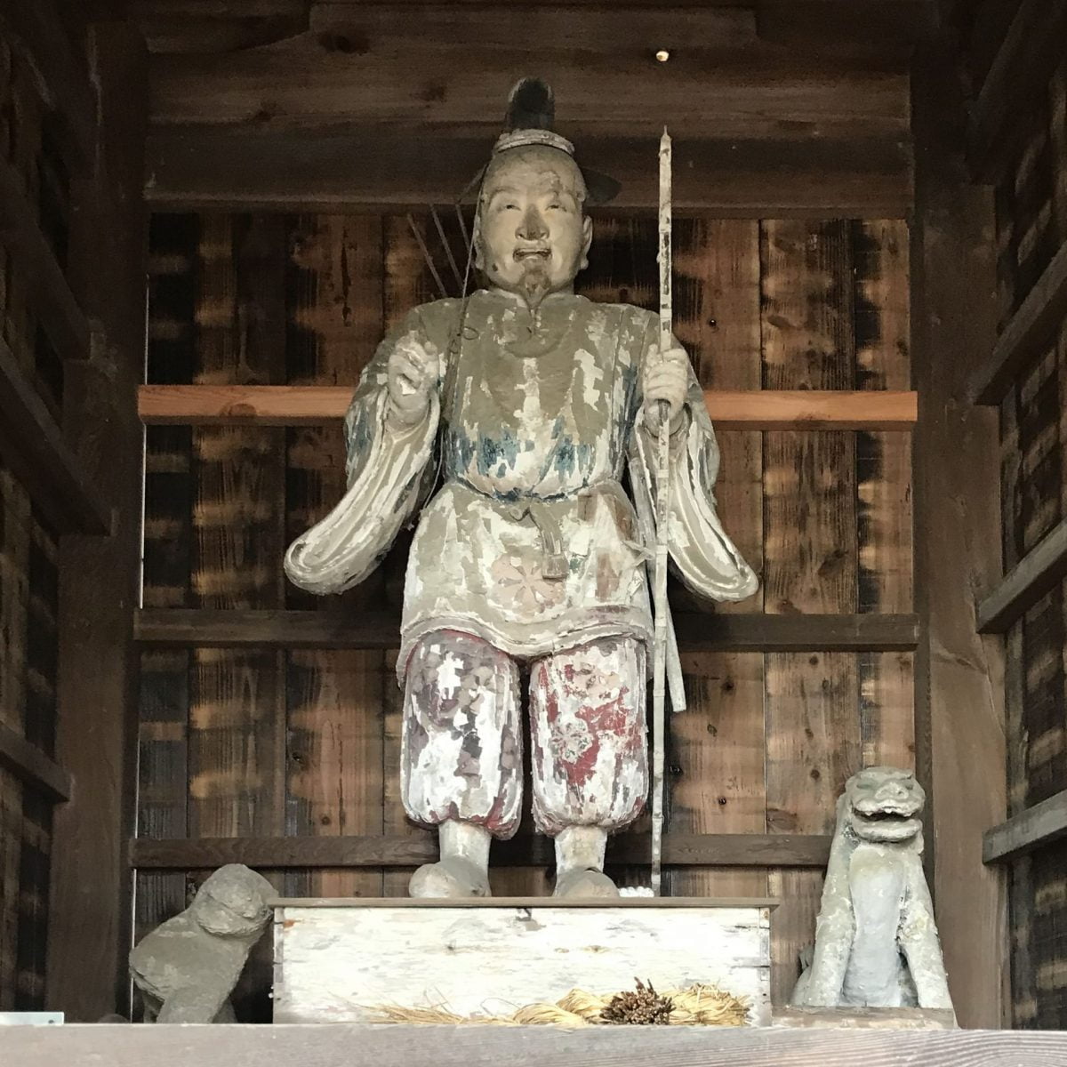多度津町山階・春日神社 随神門