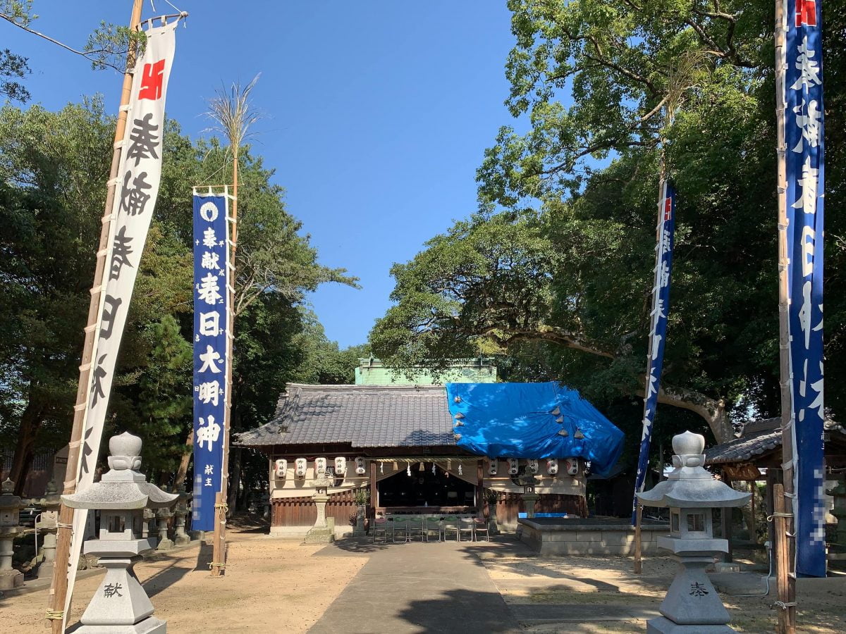 2021年 多度津町山階・春日神社 秋季例大祭 広前