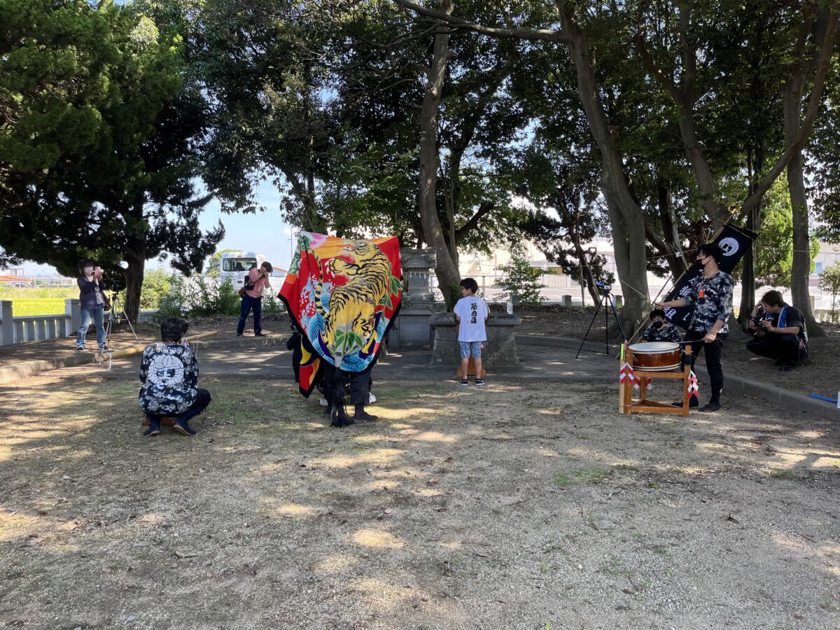 2022年 多度津町山階・春日神社 自主奉納 若宮 上小原獅子組