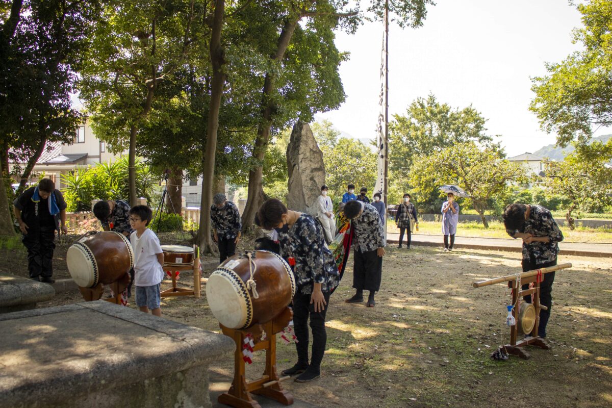 2022年 多度津町山階・春日神社 自主奉納 若宮 上小原獅子組