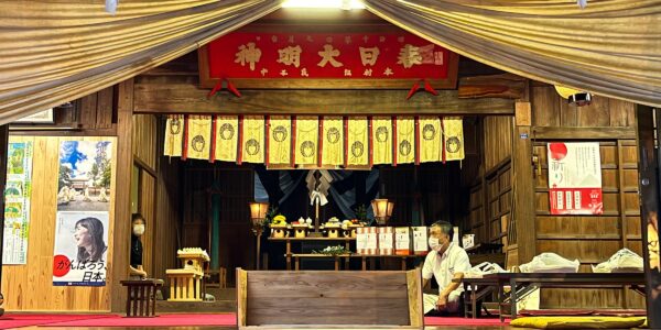 2022年 多度津町山階・春日神社 秋季例大祭 宵祭り 拝殿