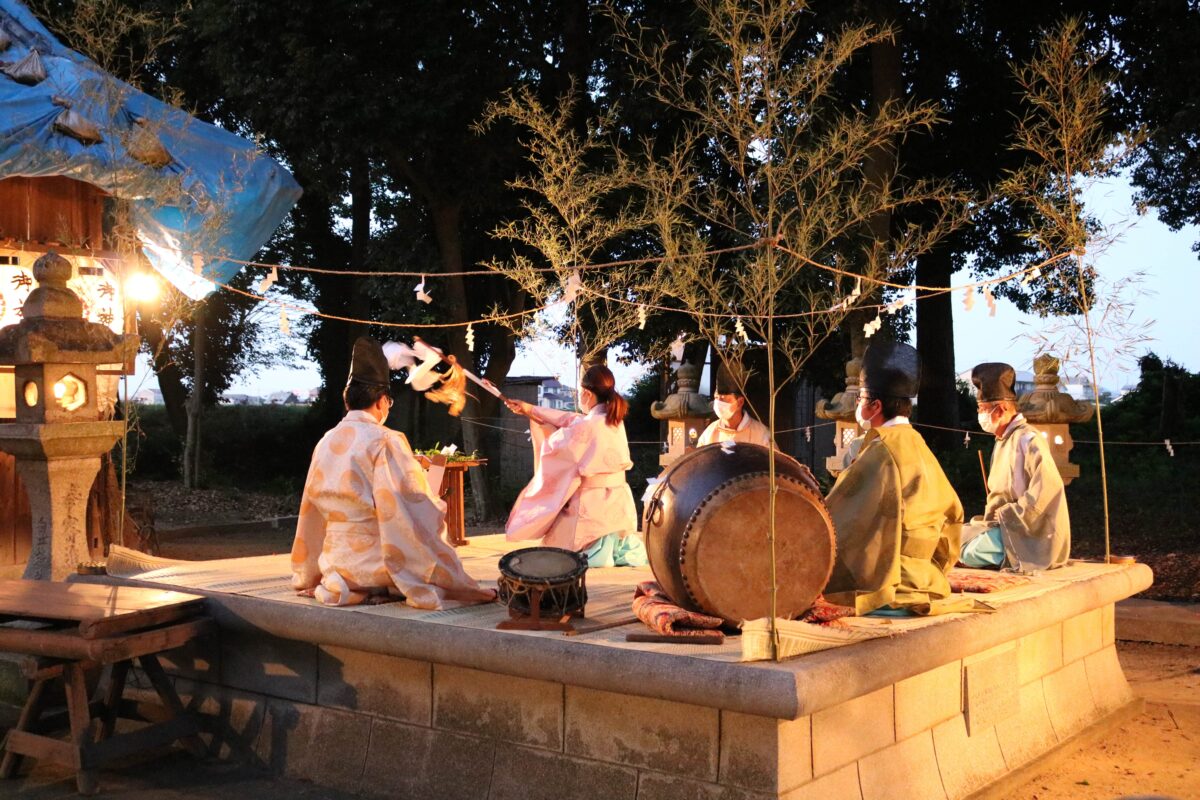 2022年 多度津町山階・春日神社 秋季例大祭 お神楽奉納