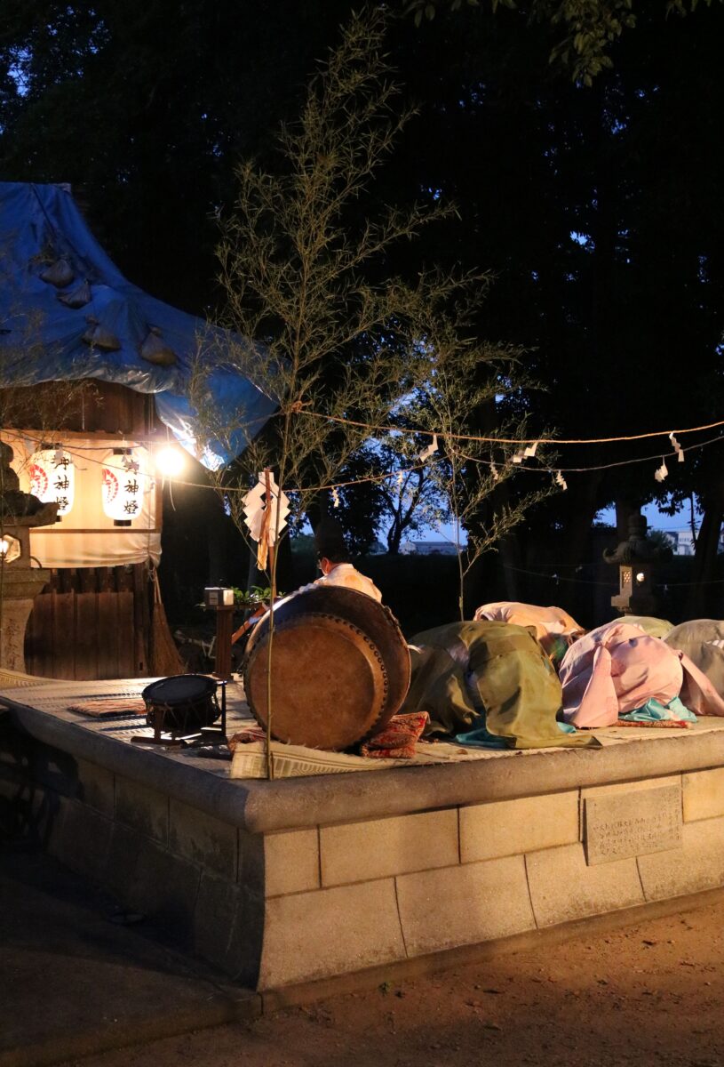2022年 多度津町山階・春日神社 秋季例大祭 お神楽奉納