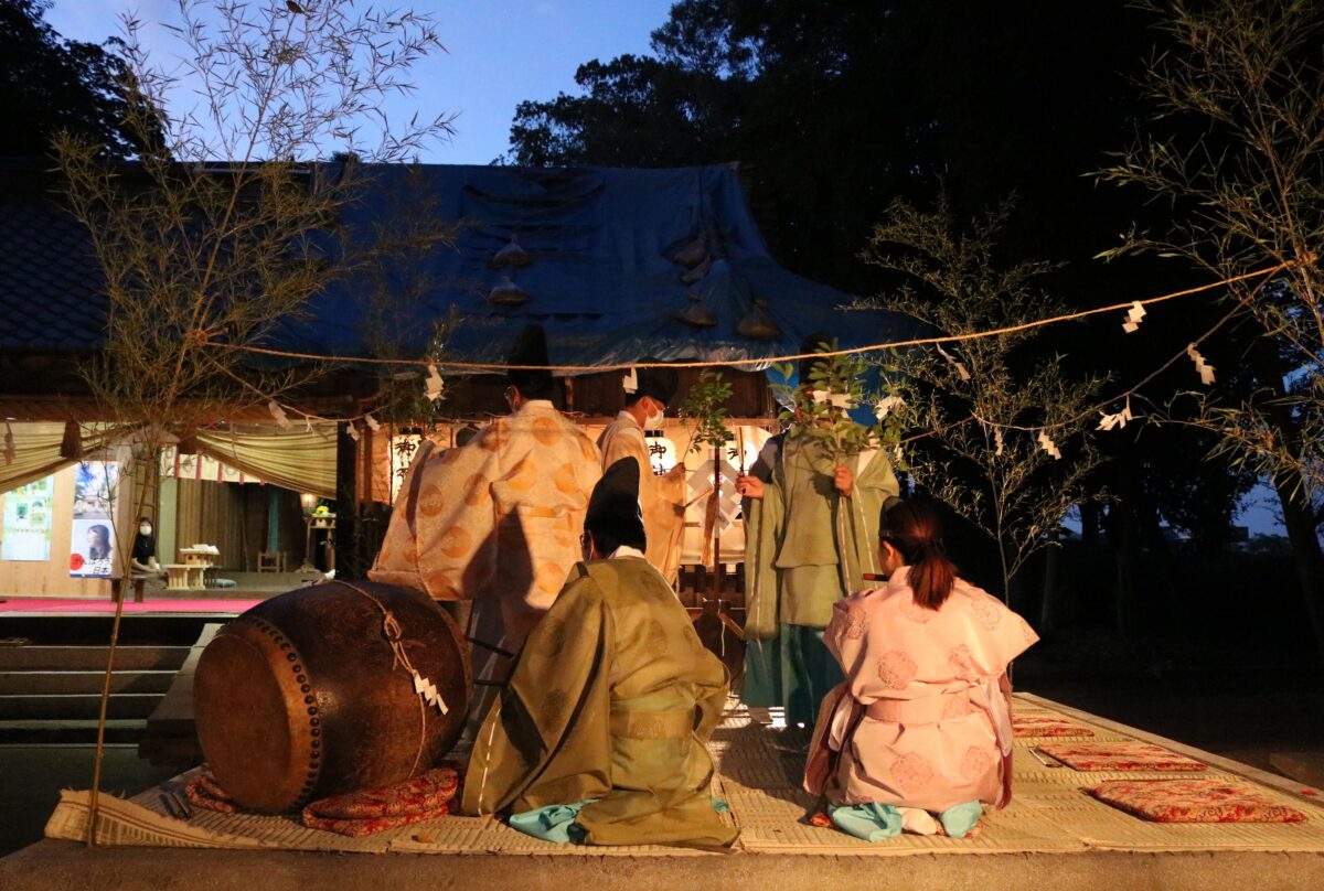 2022年 多度津町山階・春日神社 秋季例大祭 お神楽奉納