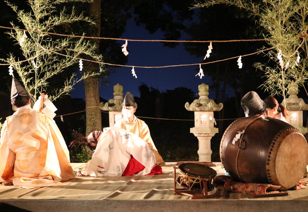 2022年 多度津町山階・春日神社 秋季例大祭 お神楽奉納