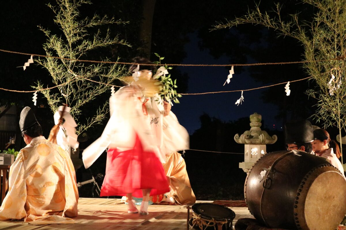 2022年 多度津町山階・春日神社 秋季例大祭 お神楽奉納
