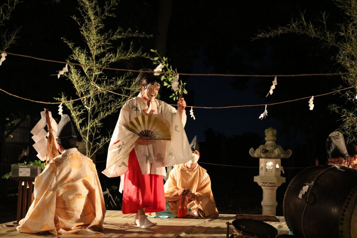 2022年 多度津町山階・春日神社 秋季例大祭 お神楽奉納