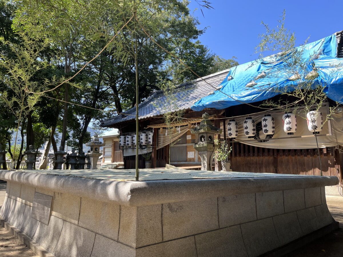 2022年 多度津町山階・春日神社 秋季例大祭 神楽台