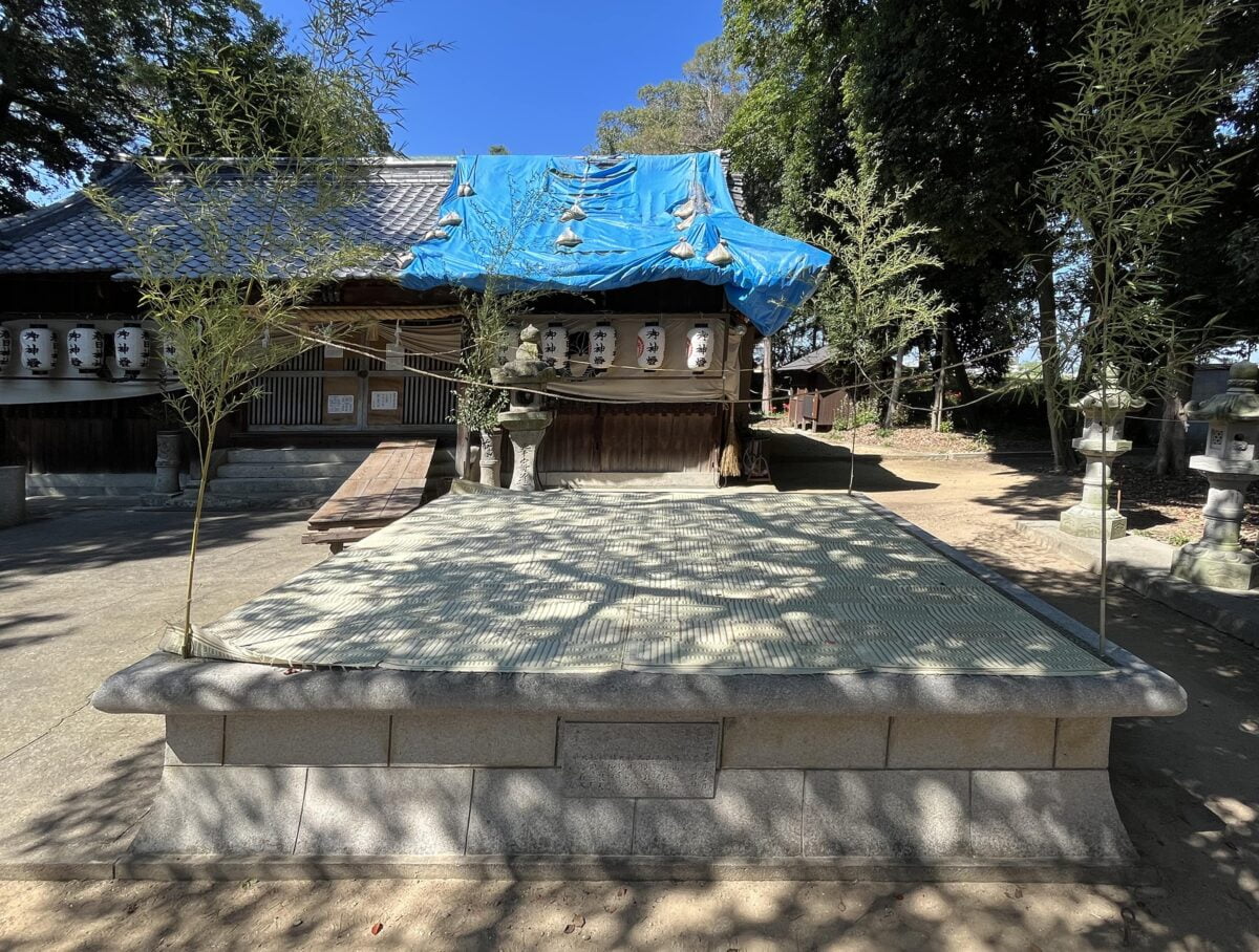 2022年 多度津町山階・春日神社 秋季例大祭 神楽台