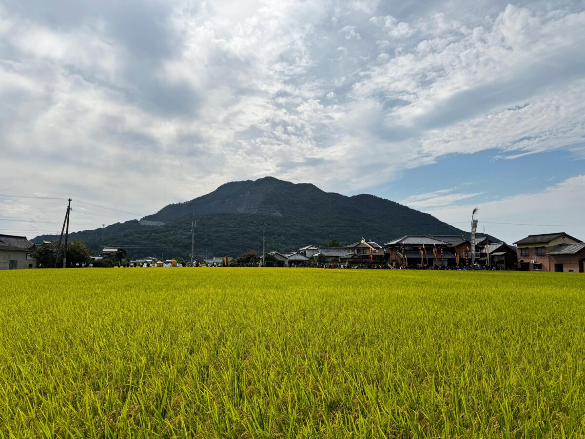 2023年 多度津町山階・春日神社 秋季例大祭 神輿休 上小原獅子組
