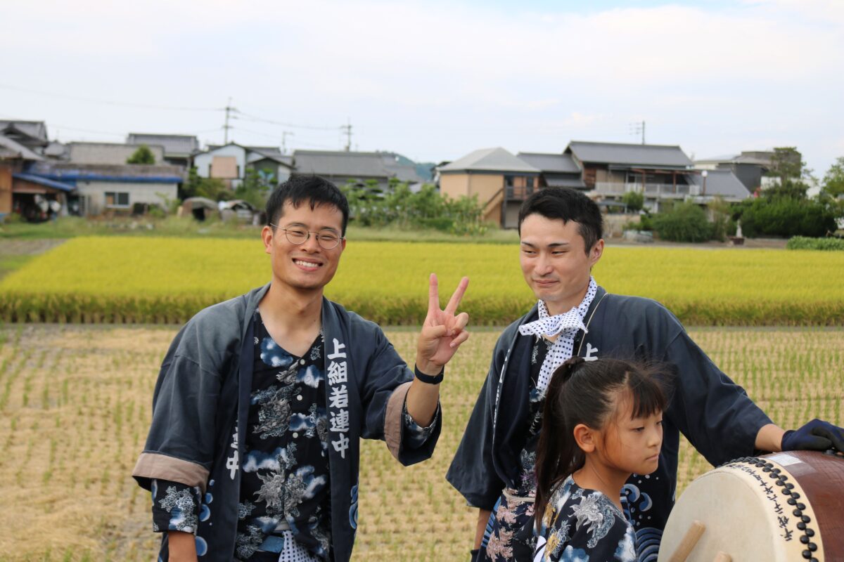 2023年 多度津町山階・藤波池 秋季例大祭 池まわり 上小原獅子組