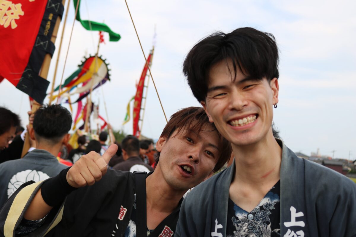 2023年 多度津町山階・藤波池 秋季例大祭 池まわり 上小原獅子組
