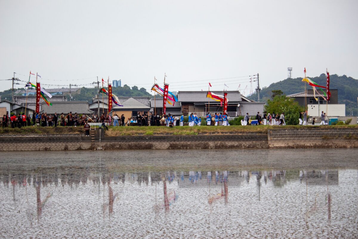 2023年 多度津町山階・藤波池 秋季例大祭 池まわり
