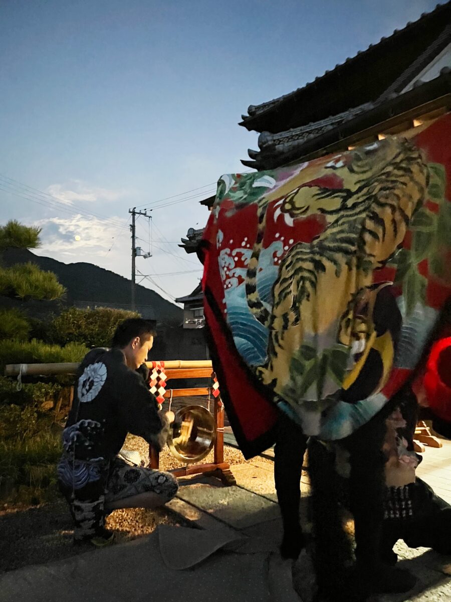 2023年 多度津町山階 秋祭り 村遣い 上小原獅子組