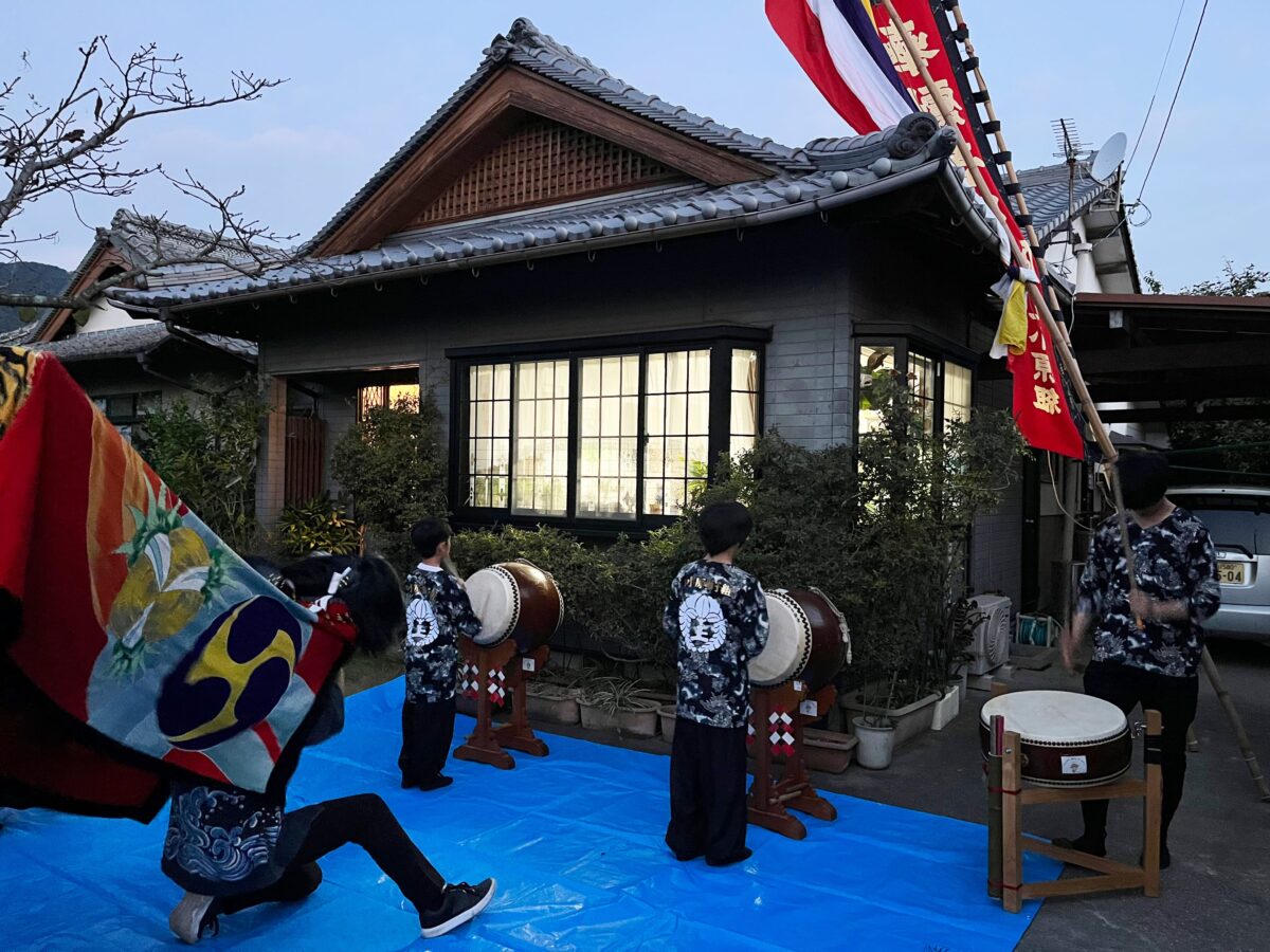 2023年 多度津町山階 秋祭り 村遣い 上小原獅子組