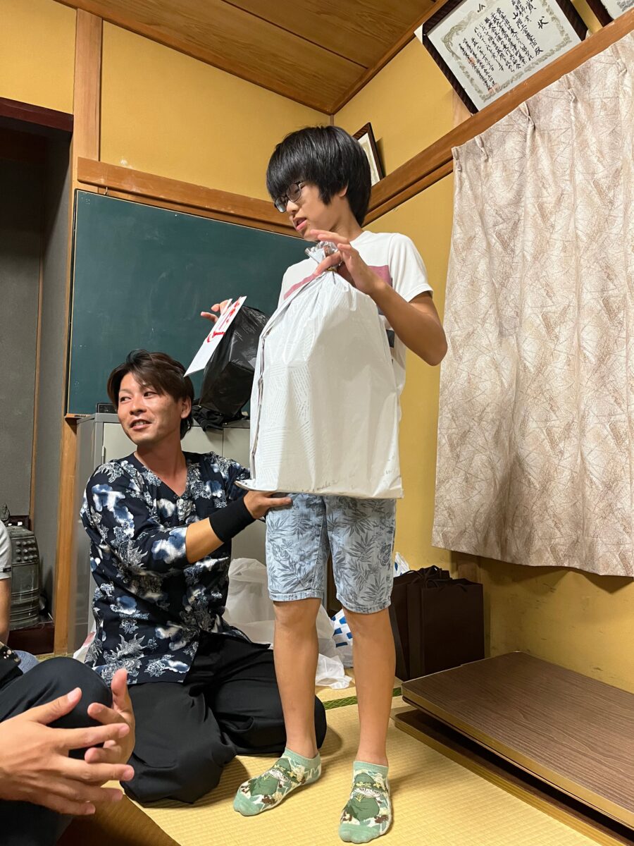 2023年 多度津町山階 秋祭り ドウヤブリ 上小原獅子組