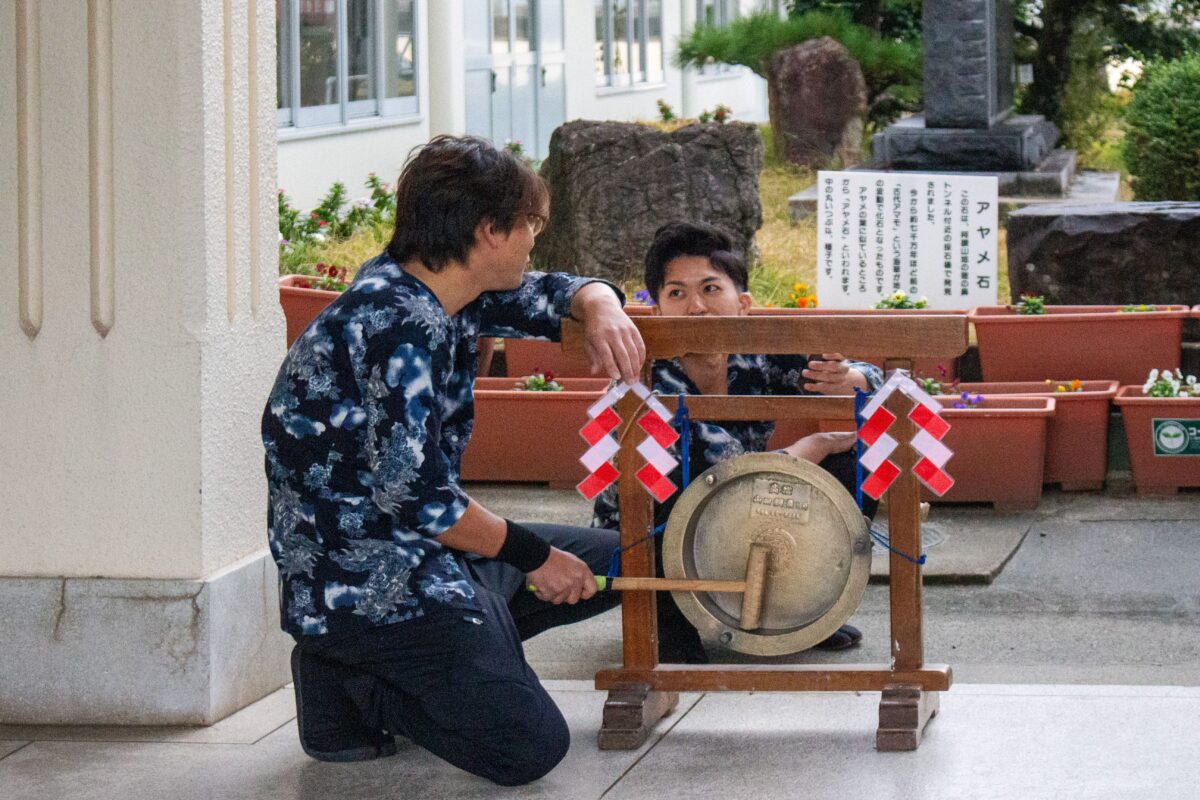 2023年 第39回四箇地区文化祭 演舞1回目 上小原獅子組