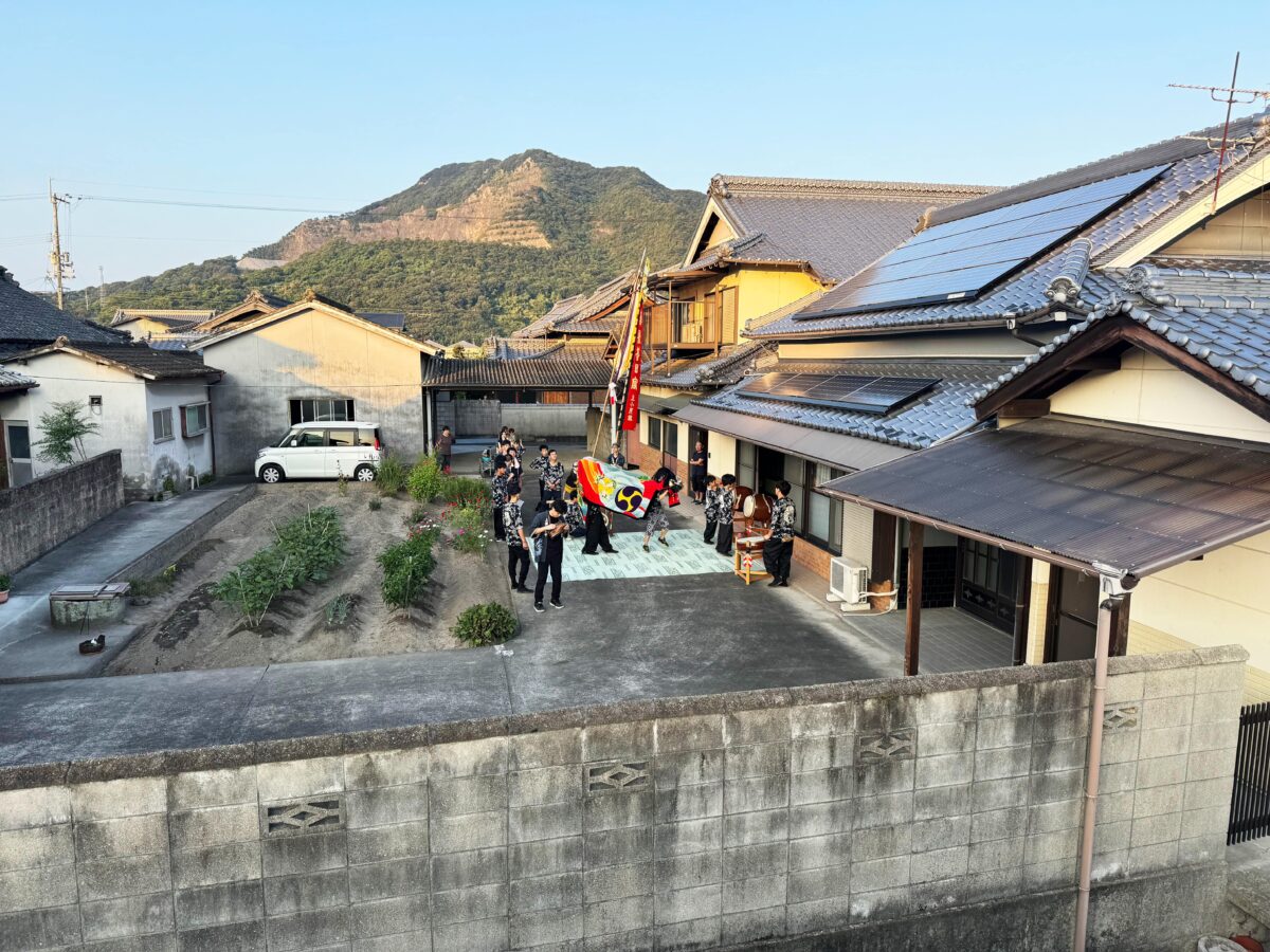 2023年 多度津町山階 秋祭り 村遣い 上小原獅子組