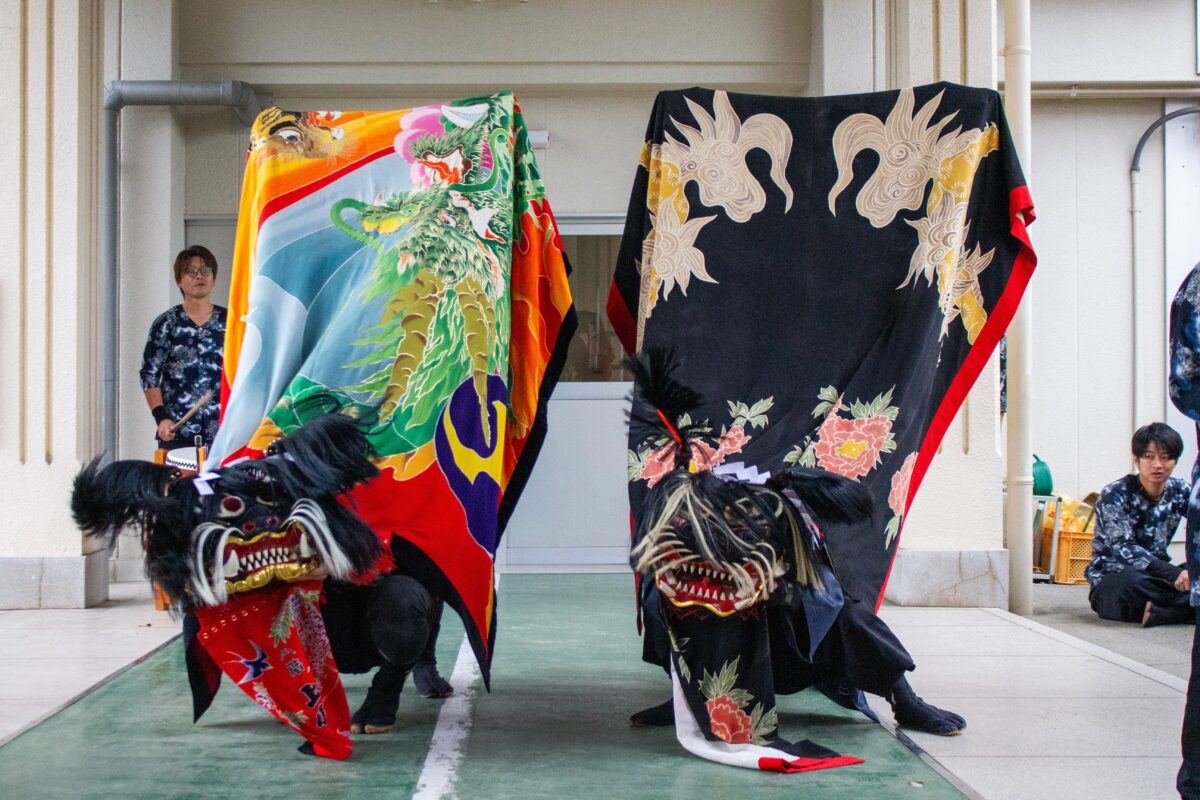 2023年 第39回四箇地区文化祭 演舞2回目 上小原獅子組