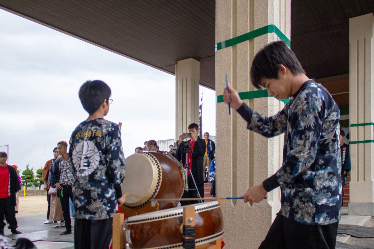 2023年 第39回四箇地区文化祭 演舞2回目 上小原獅子組