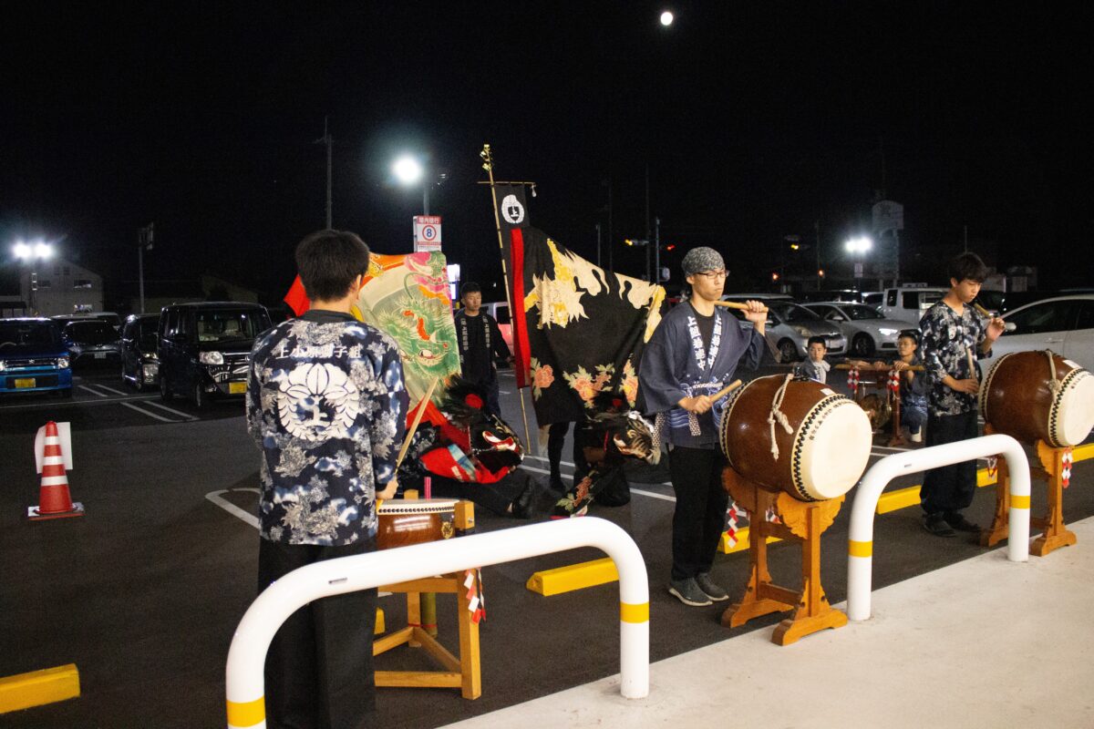 2023年 マルナカ多度津店 秋祭り ヘンド獅子 上小原獅子組