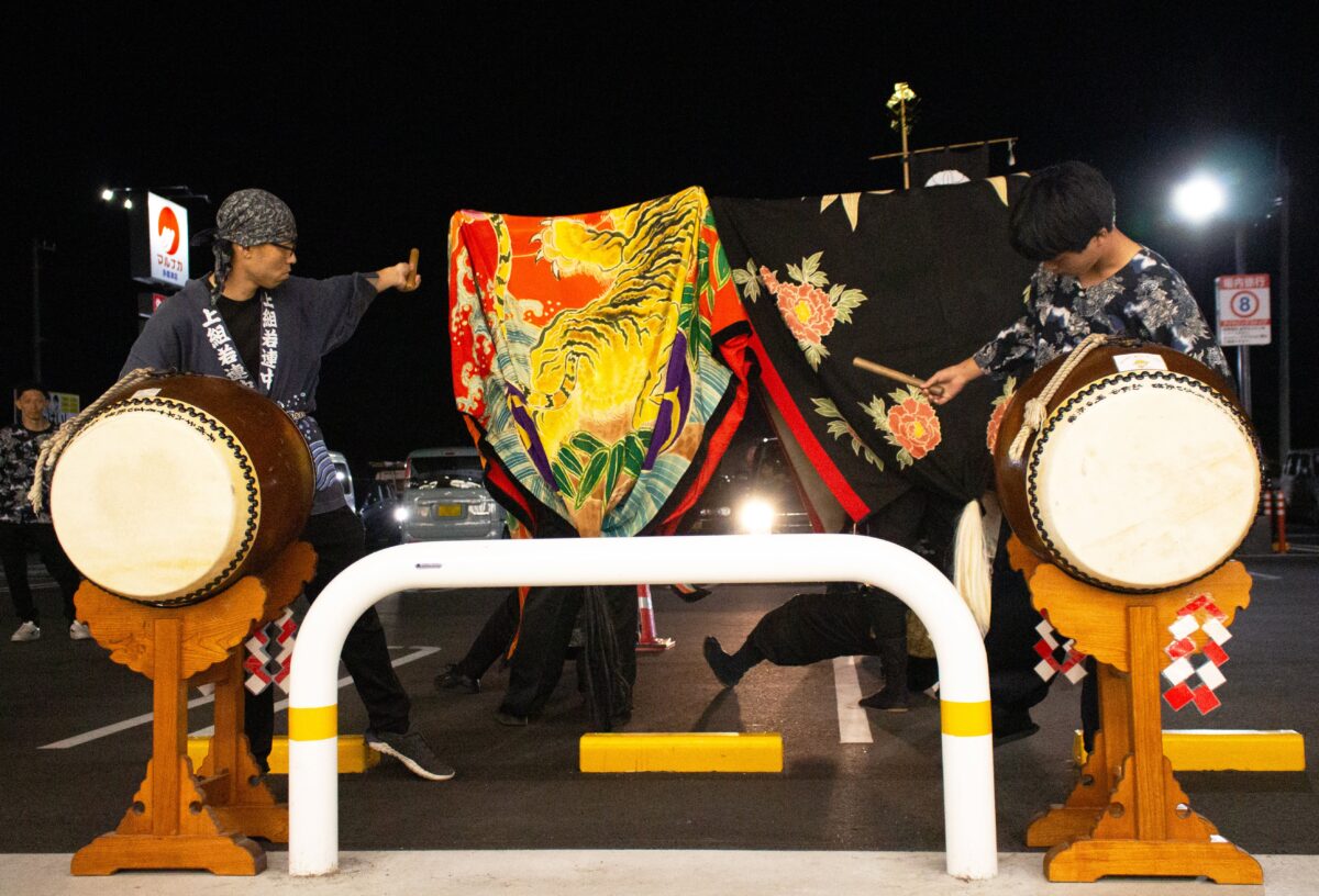 2023年 マルナカ多度津店 秋祭り ヘンド獅子 上小原獅子組